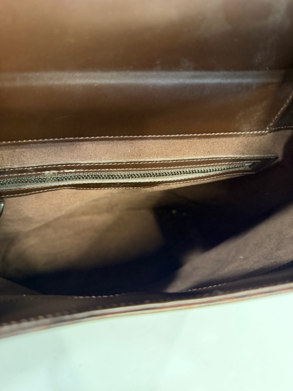Louis Vuitton Epi Verso Moka M5281D Shoulder Bag 10.2*12.5*4.3 inch - Picture 9 of 10